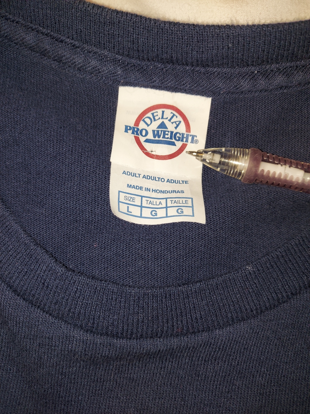 Vintage Bar Harbor Maine Graphic T-Shirt Delta Pro Weight Navy Blue L - Picture 3 of 7